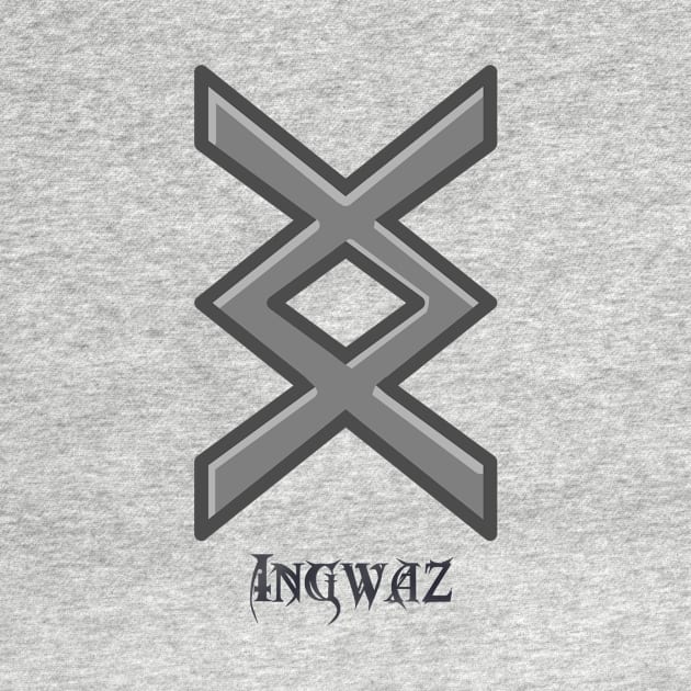 Ingwaz Rune by GodiLimeg